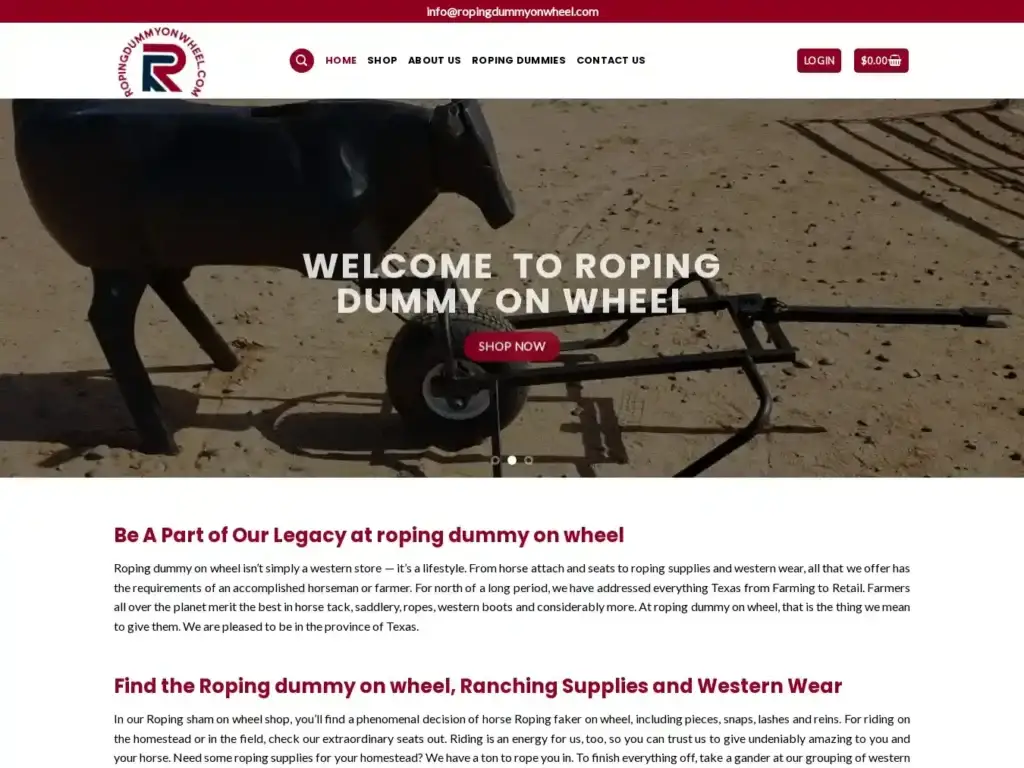 ropingdummyonwheel-com Alternative Text