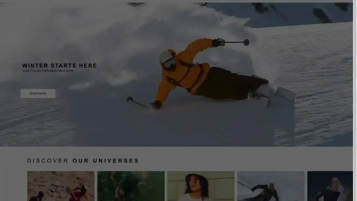 Screenshot of Non-Delivery scam website Rossignol-fr.shop