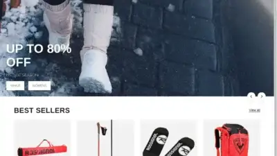 Screenshot of Non-Delivery scam website Rossignolindoor.com