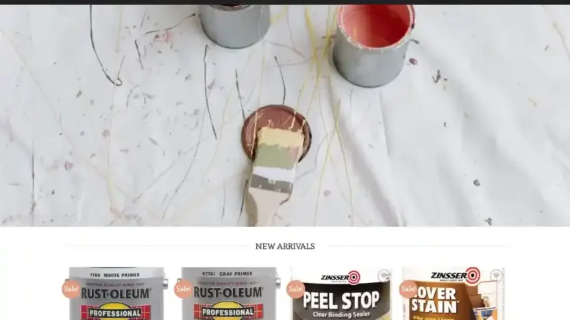 Screenshot of Non-Delivery scam website Rusttooloff.com