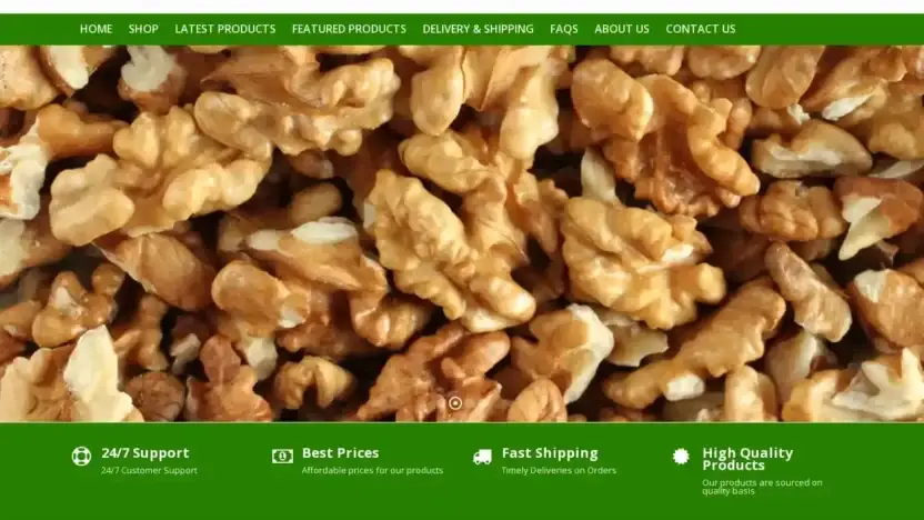 Screenshot of Non-Delivery scam website S36enl.com