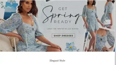 Screenshot of Non-Delivery scam website Sabrinasale.store