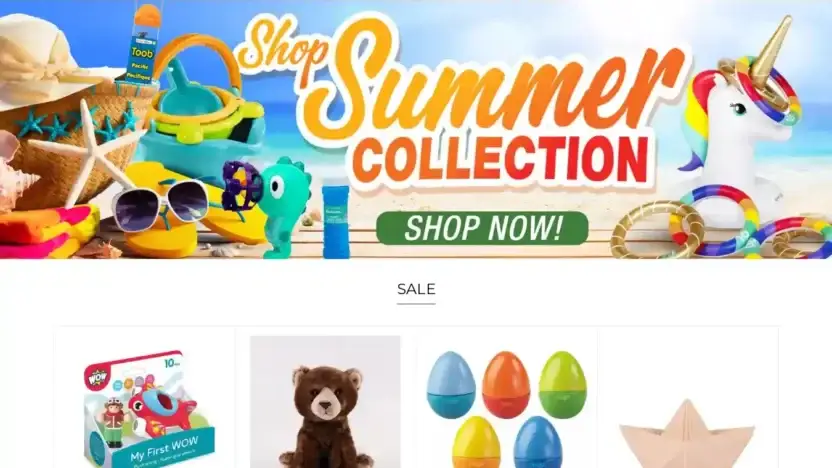 Screenshot of Non-Delivery scam website Safariltd.shop