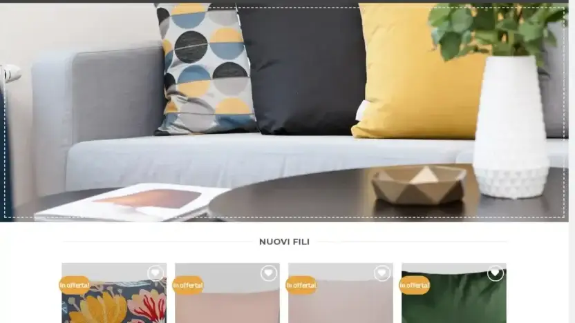 Screenshot of Non-Delivery scam website Saldicarpet.com