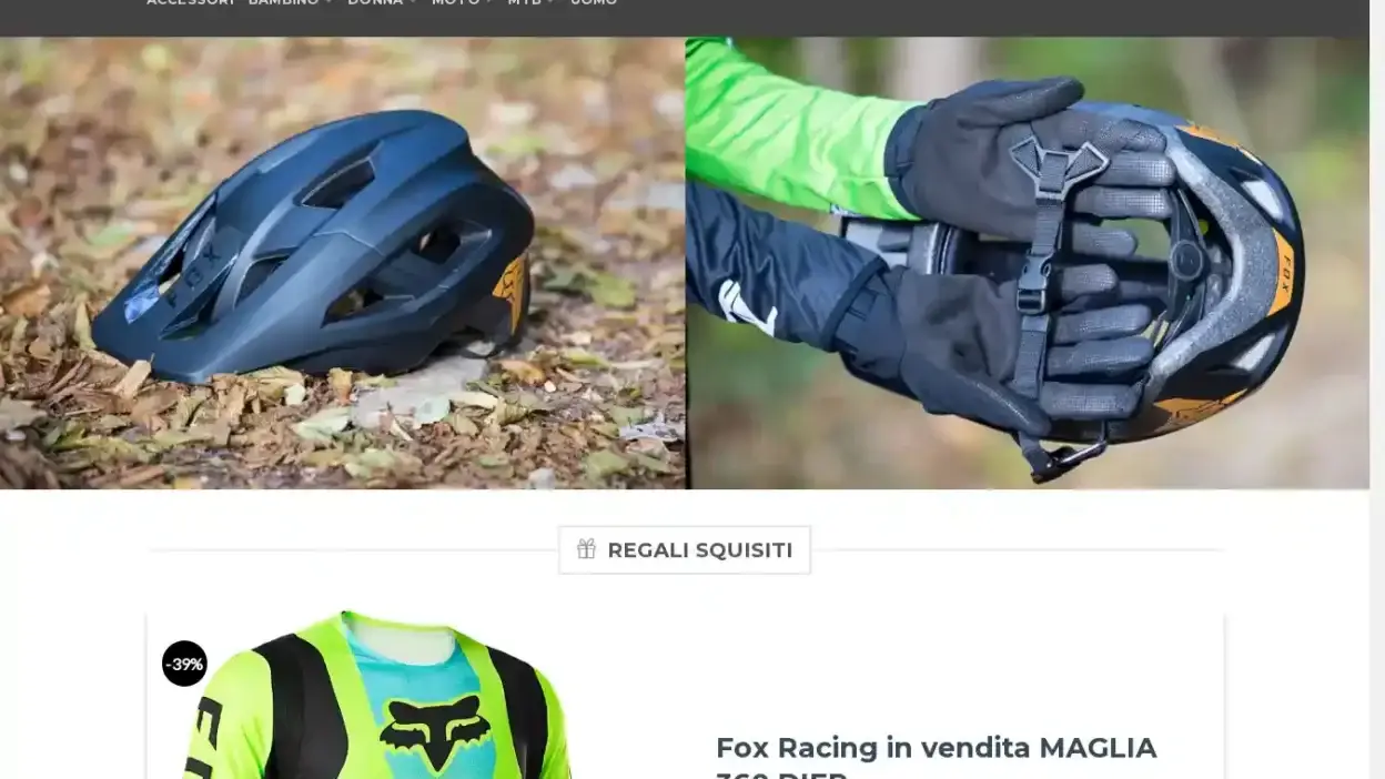 Screenshot of Non-Delivery scam website Saldiracing.com