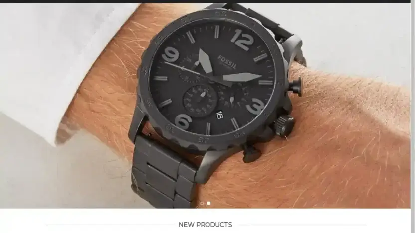 Screenshot of Non-Delivery scam website Salefossil.com