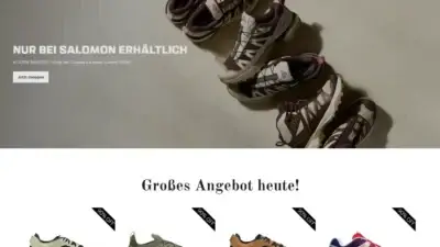 Screenshot of Non-Delivery scam website Salomanonlineshop.com