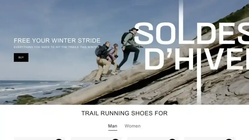 Screenshot of Non-Delivery scam website Salomongift.com