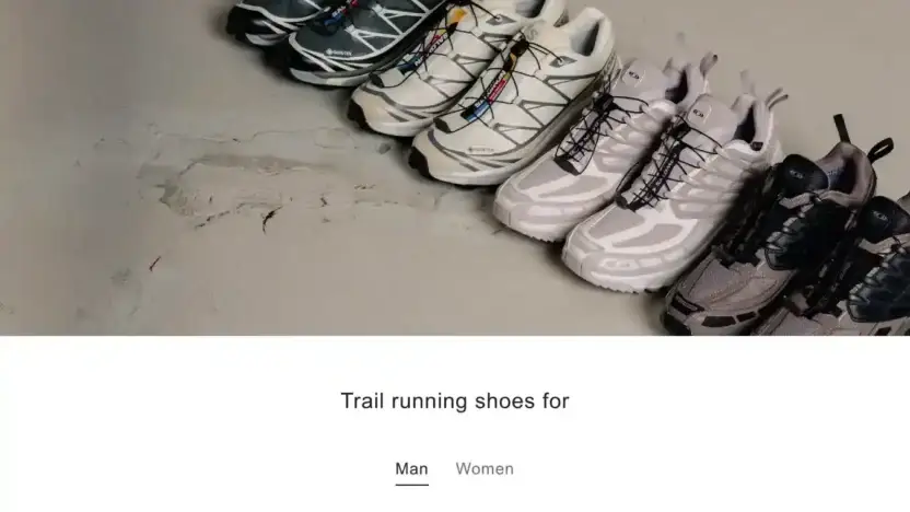 Screenshot of Non-Delivery scam website Salomonsclub.shop