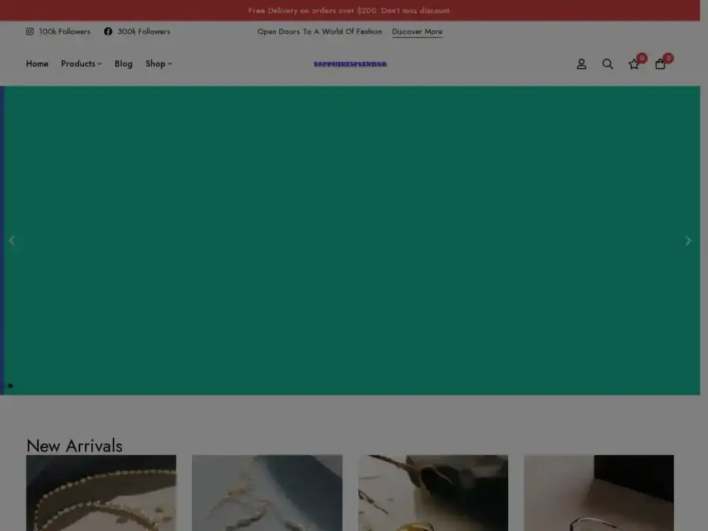 sapphiresplendor-com Alternative Text