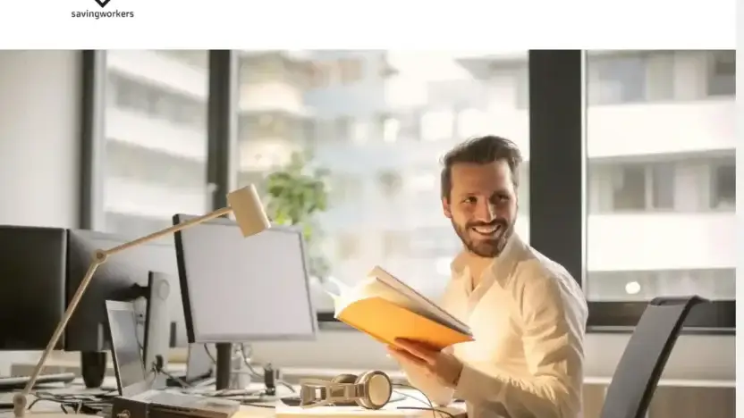 Screenshot of Non-Delivery scam website Savingworkers.com