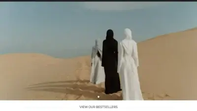 Screenshot of Fashion scam website Sawfashionoff.com