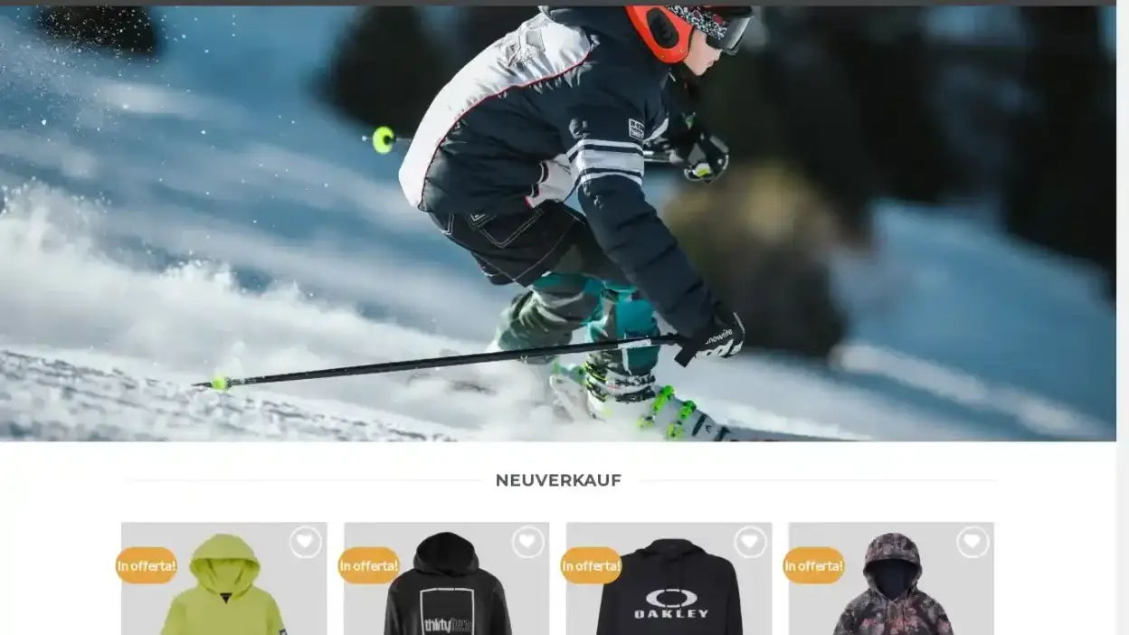 Screenshot of Non-Delivery scam website Sceltaski.com