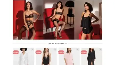 Screenshot of Non-Delivery scam website Scontobluebella.com