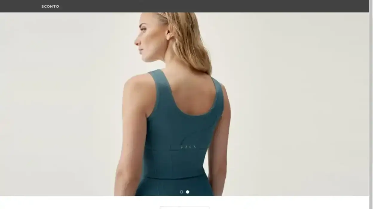 Screenshot of Non-Delivery scam website Scontobornyoga.com