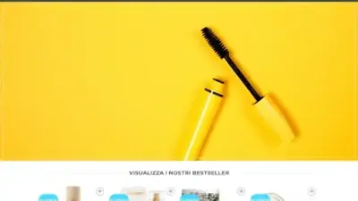 Screenshot of Non-Delivery scam website Scontocosmesi.com