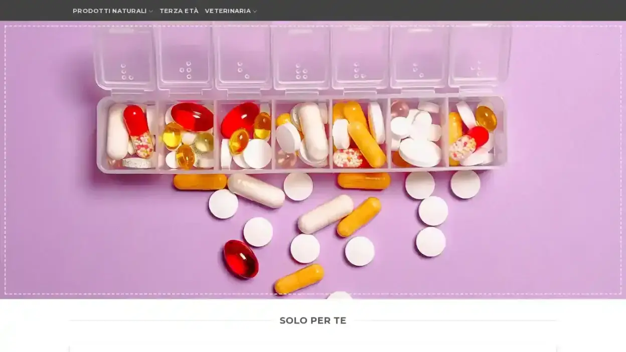 Screenshot of Non-Delivery scam website Scontofarmaci.com