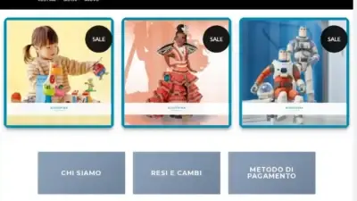 Screenshot of Non-Delivery scam website Scontogiocattolo.com