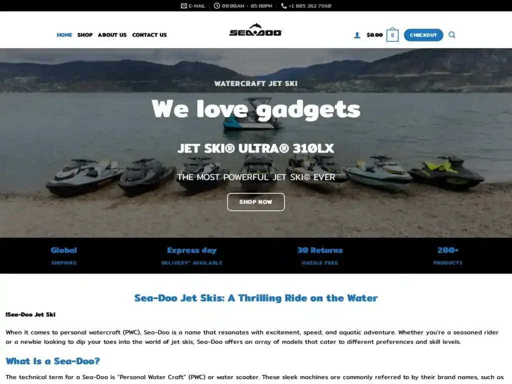 sea-doos-com Alternative Text