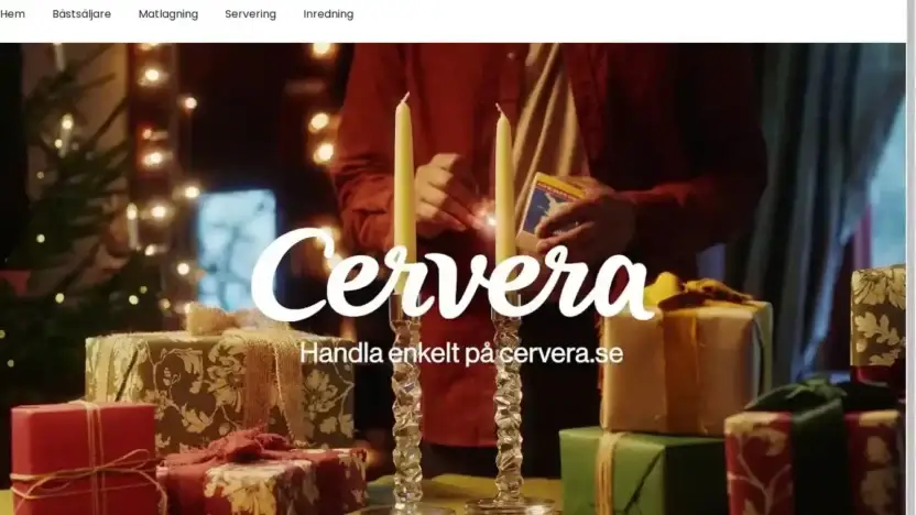 Screenshot of Non-Delivery scam website Secerverasaleshop.com