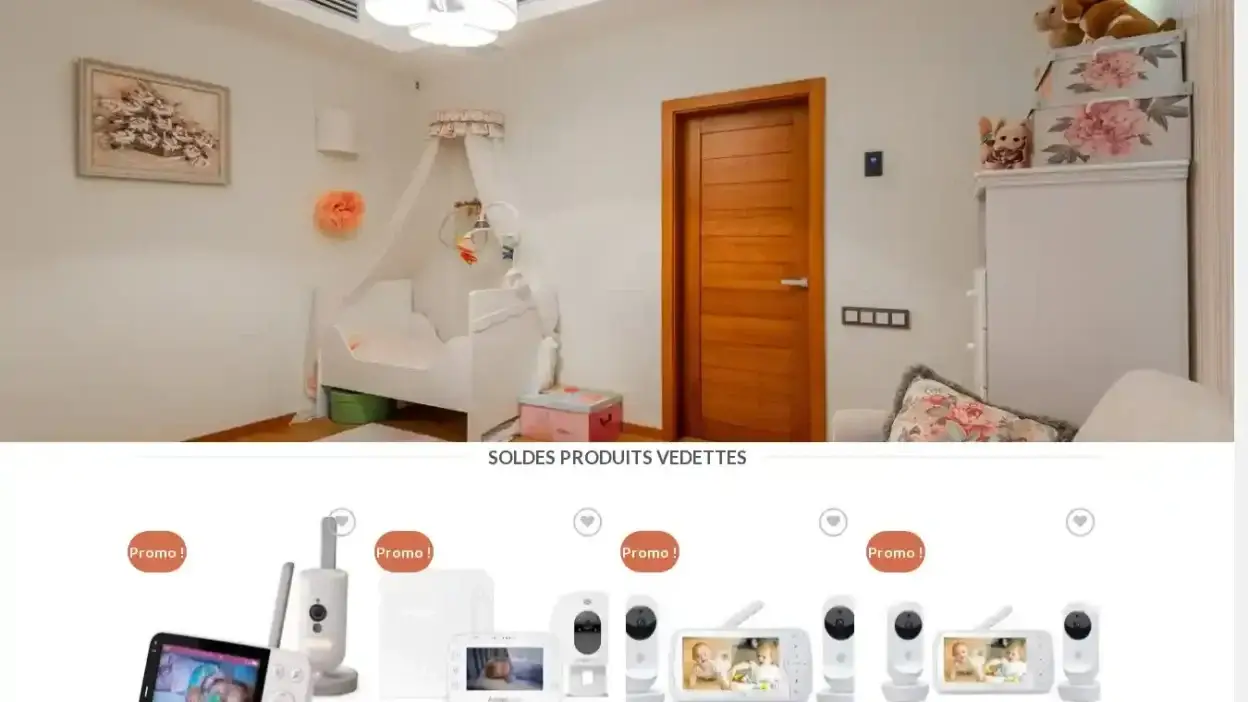 Screenshot of Non-Delivery scam website Securitesolde.com