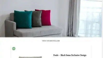 Screenshot of Non-Delivery scam website Semahomesale.com