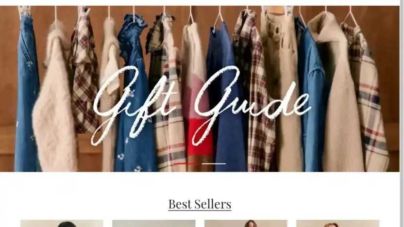 Screenshot of Non-Delivery scam website Sezanecs.shop