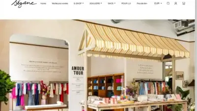 Screenshot of Non-Delivery scam website Sezvipstore.shop