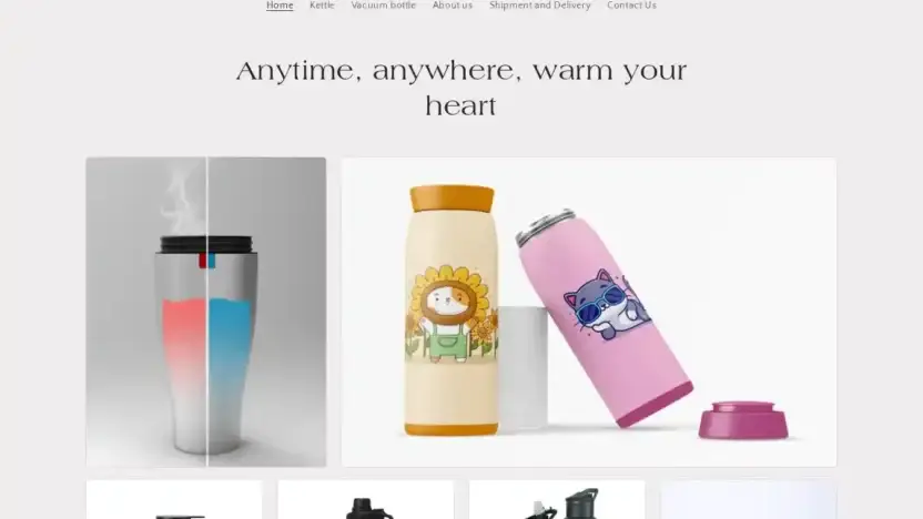 Screenshot of Non-Delivery scam website Shengruili.shop