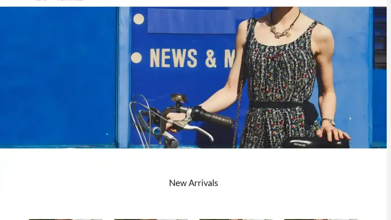 Screenshot of Non-Delivery scam website Shetjey.shop