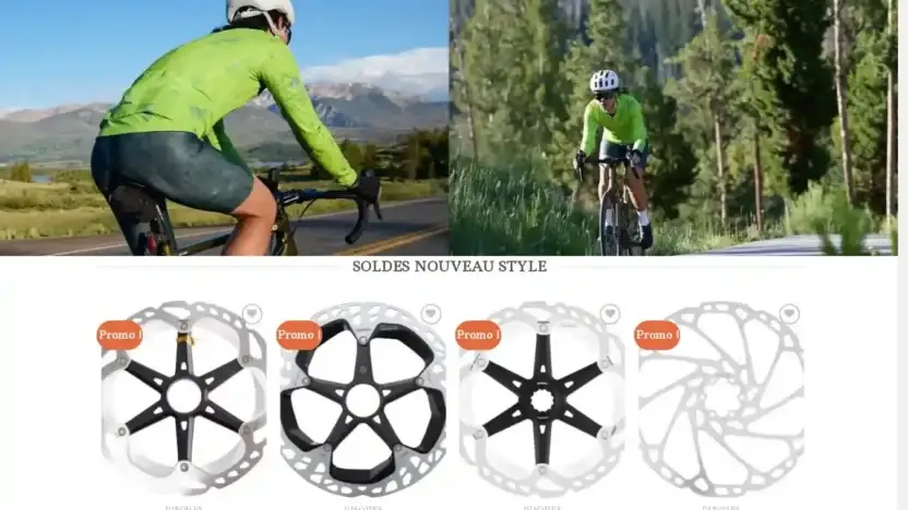 Screenshot of Non-Delivery scam website Shimanosoldes.com