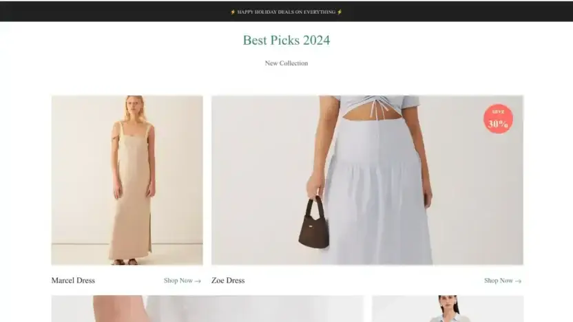 Screenshot of Non-Delivery scam website Shopbuyers1997.shop