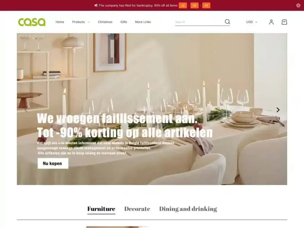 shopcasashopvip-com Alternative Text