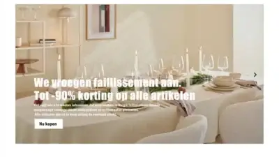 Screenshot of Non-Delivery scam website Shopcasashopvip.com