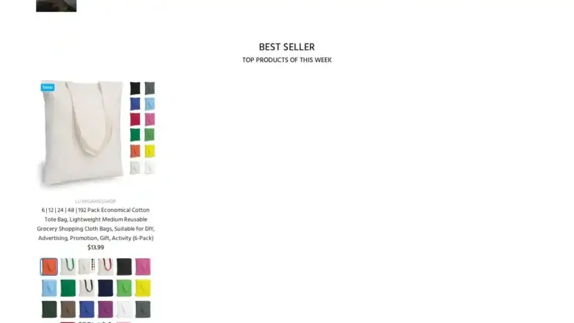 Screenshot of Non-Delivery scam website Shopluxhgames.com