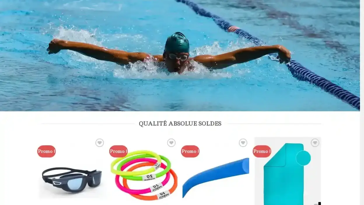 Screenshot of Non-Delivery scam website Shopnatation.com