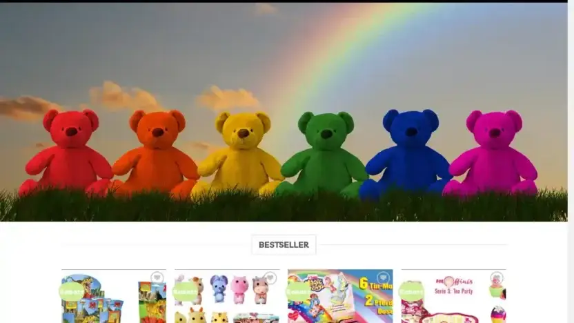 Screenshot of Non-Delivery scam website Shoppespielzeug.com