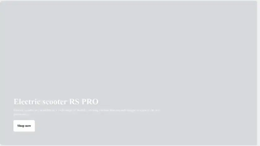 Screenshot of Non-Delivery scam website Shopping-mg.com