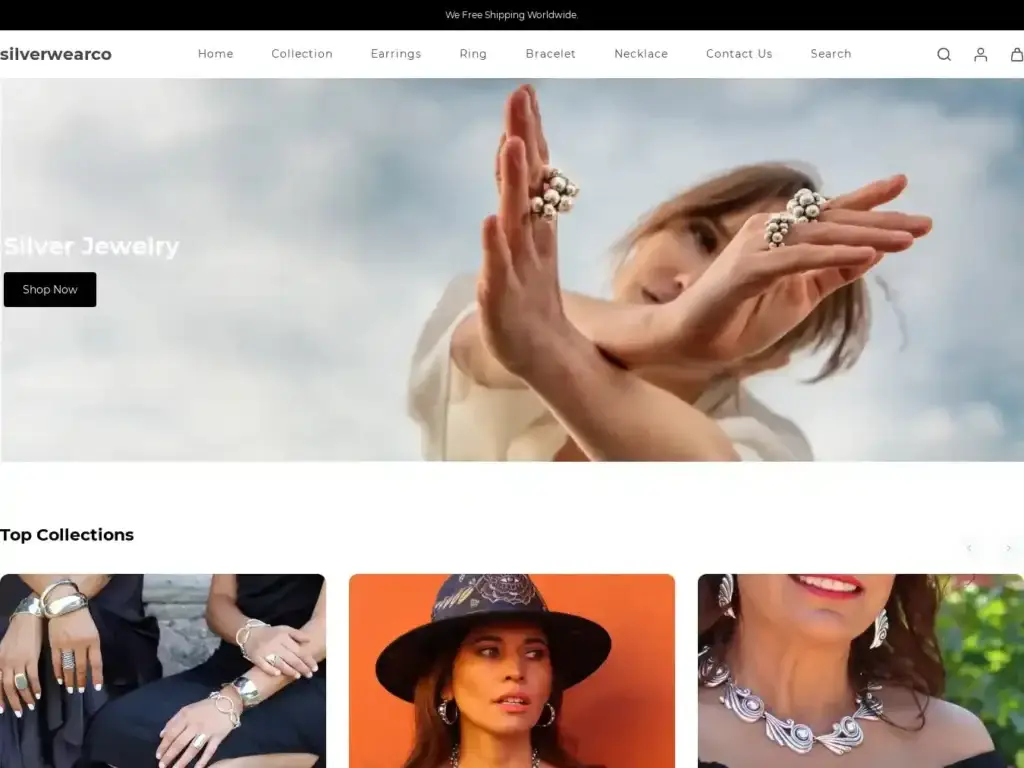 silverwearco-com Alternative Text