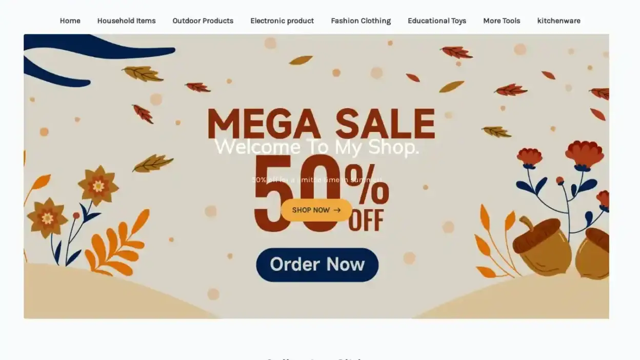 Screenshot of Non-Delivery scam website Sinceriity.com