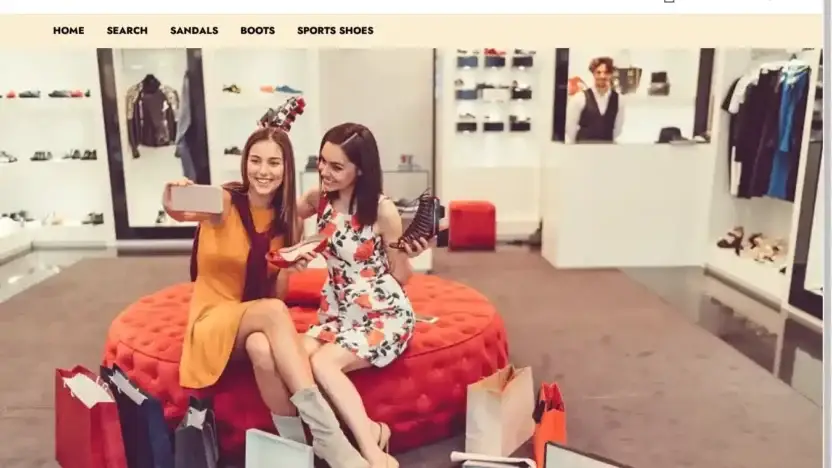 Screenshot of Non-Delivery scam website Sinsaysale.com