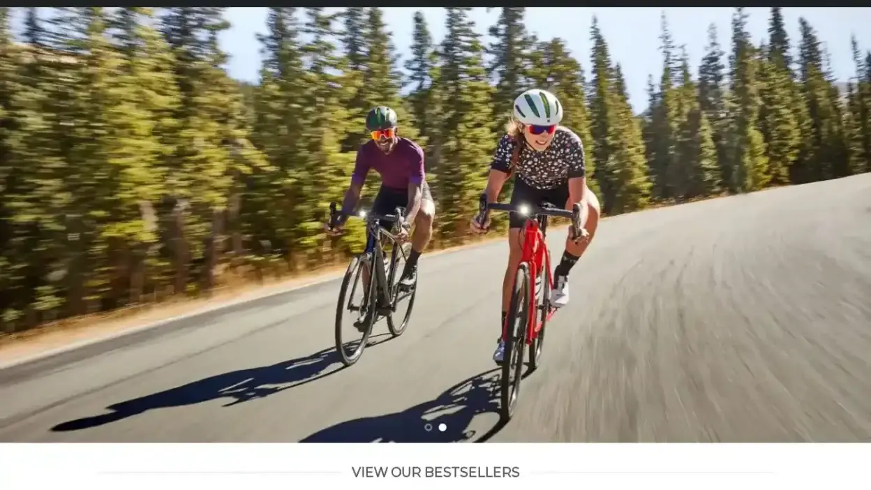 Screenshot of Sport scam website Sitebikenew.com