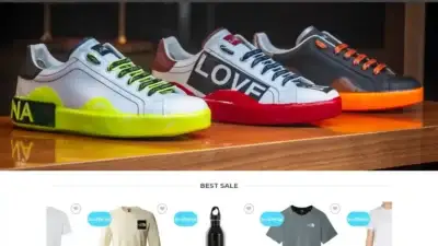 Screenshot of Fashion scam website Sitoabbigliamento.com