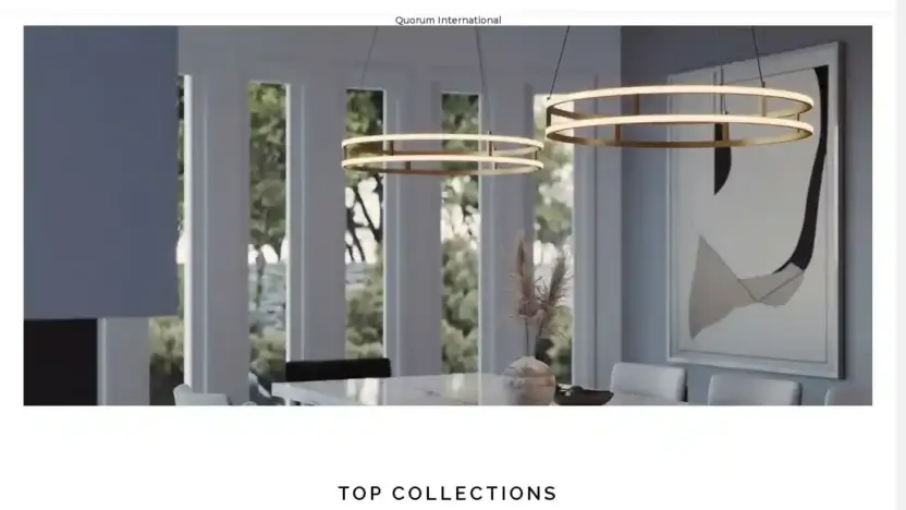 Screenshot of Non-Delivery scam website Smartlightingshop.com