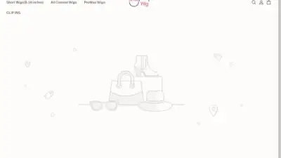 Screenshot of Non-Delivery scam website Smilewigmx.com