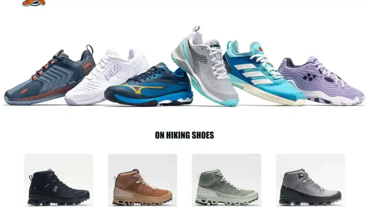 Screenshot of Non-Delivery scam website Sneakersoutletseu.com
