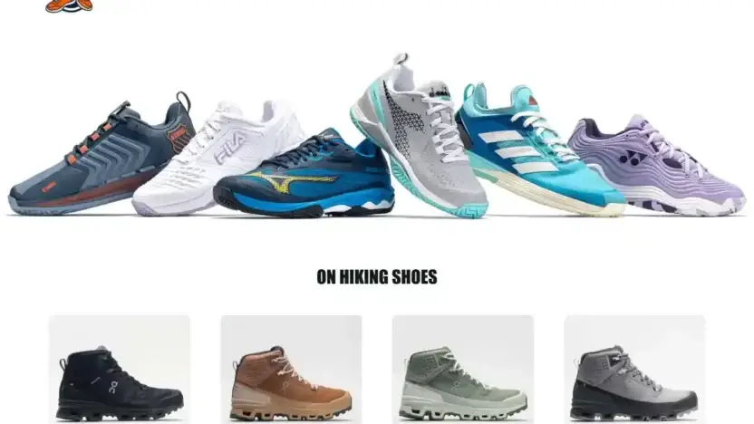 Screenshot of Non-Delivery scam website Sneakersoutletseu.com
