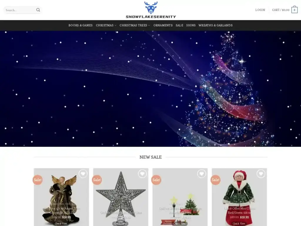 snowflakeserenity-com Alternative Text