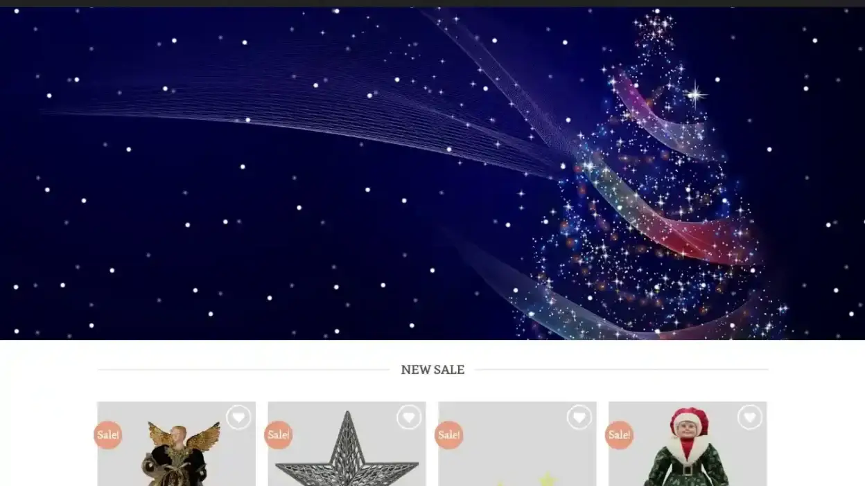 Screenshot of Non-Delivery scam website Snowflakeserenity.com