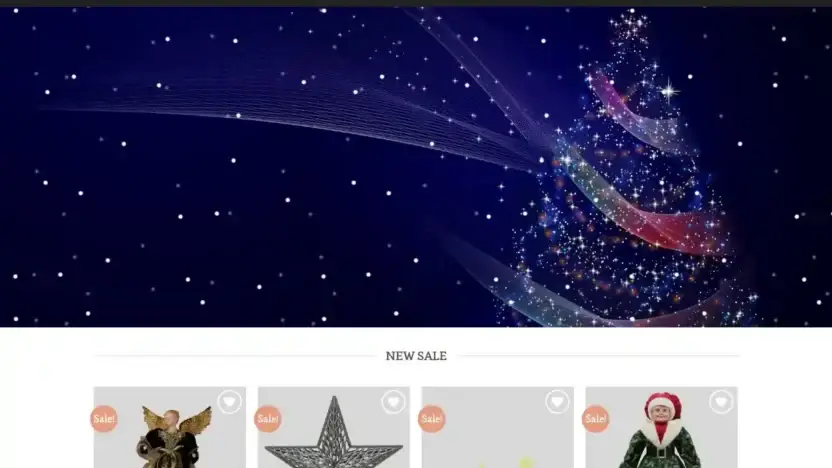 Screenshot of Non-Delivery scam website Snowflakeserenity.com